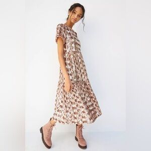 Maeve Bernadette Sequined Midi Dress